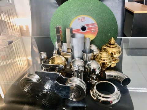 อุปกรณ์งานตกแต่งสแตนเลส